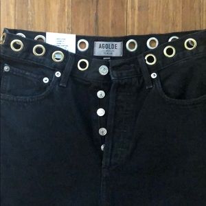 BLACK AGOLDE JEANS